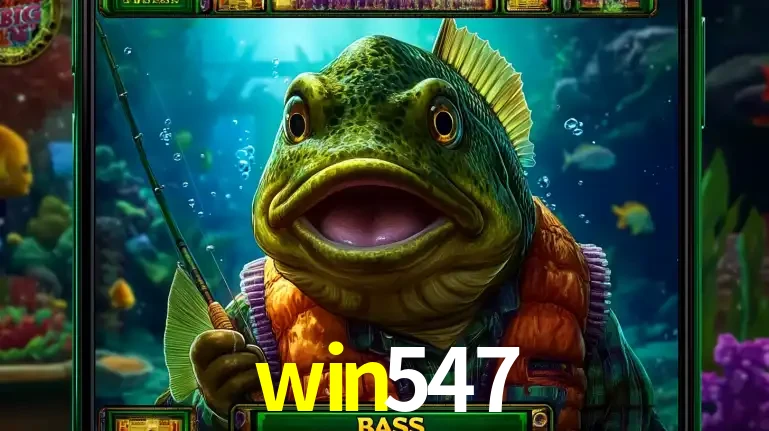 Personagem de peixe pescador do popular jogo de slot com tema de pescaria, uma das emocionantes opções de caça-níqueis para jogar e ganhar no cassino win547.